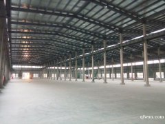 白蒲鎮(zhèn)全新鋼結構廠房，一萬平，層高16米，可架行車，各種大車