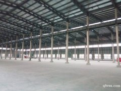 白蒲鎮(zhèn)全新鋼結構廠房，一萬平，層高16米，可架行車，各種大車